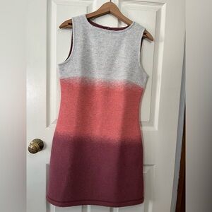 Hoss Intropia Wool Blend Ombré Mini Dress Sienna